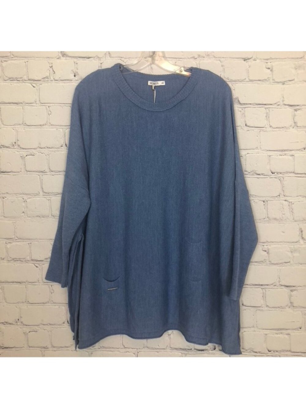NWT Mersea Blue Catalina Sweater One Size